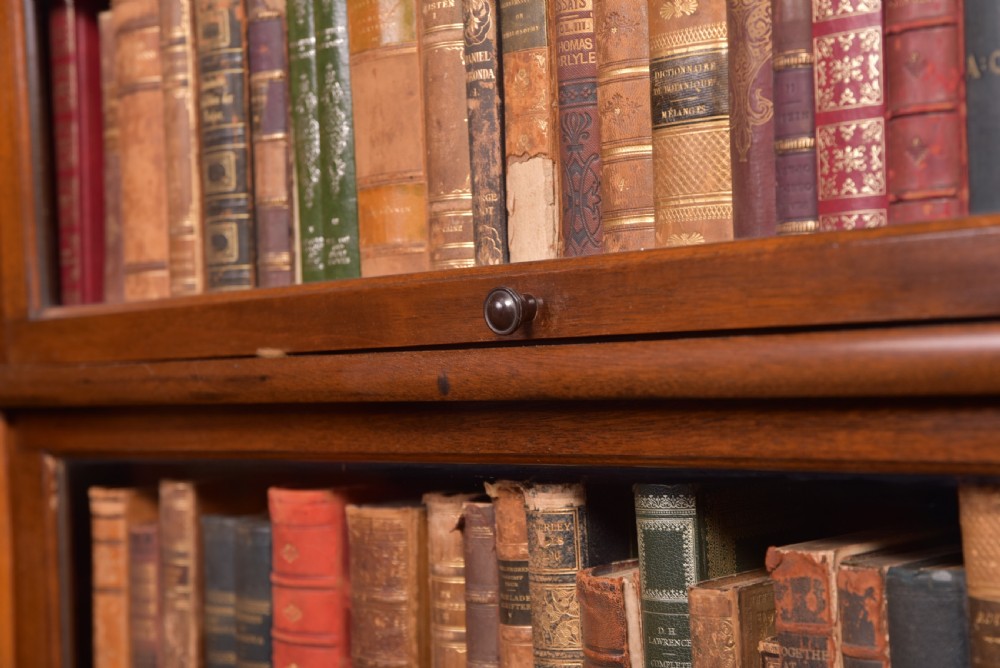 Edwardian Mahogany Globe Wernicke 5 Section Bookcase View VI