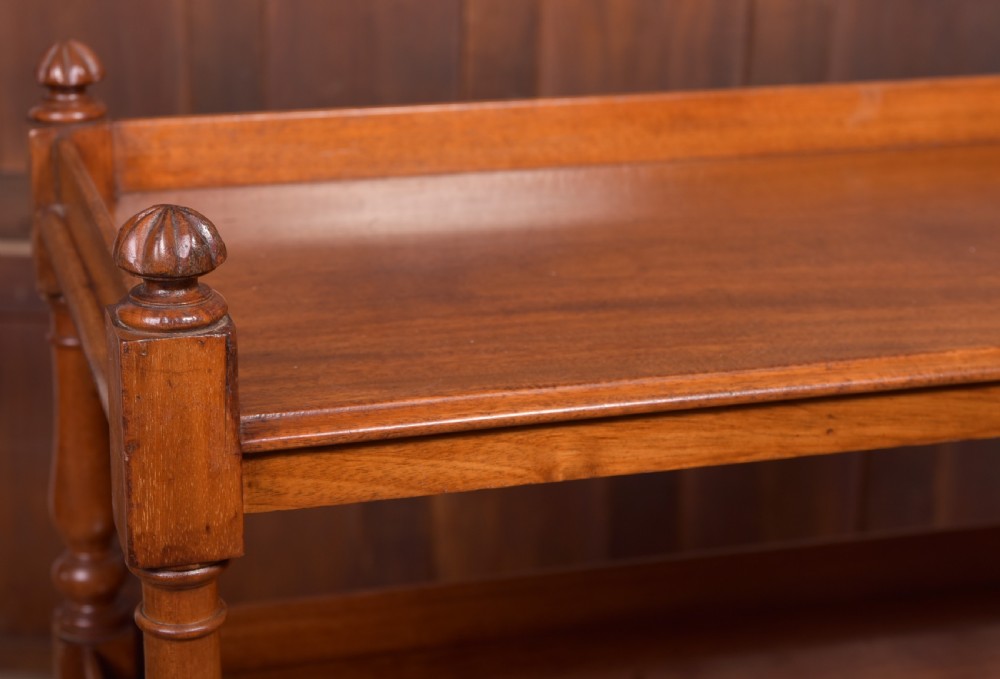 Victorian Mahogany Dumb Waiter View II