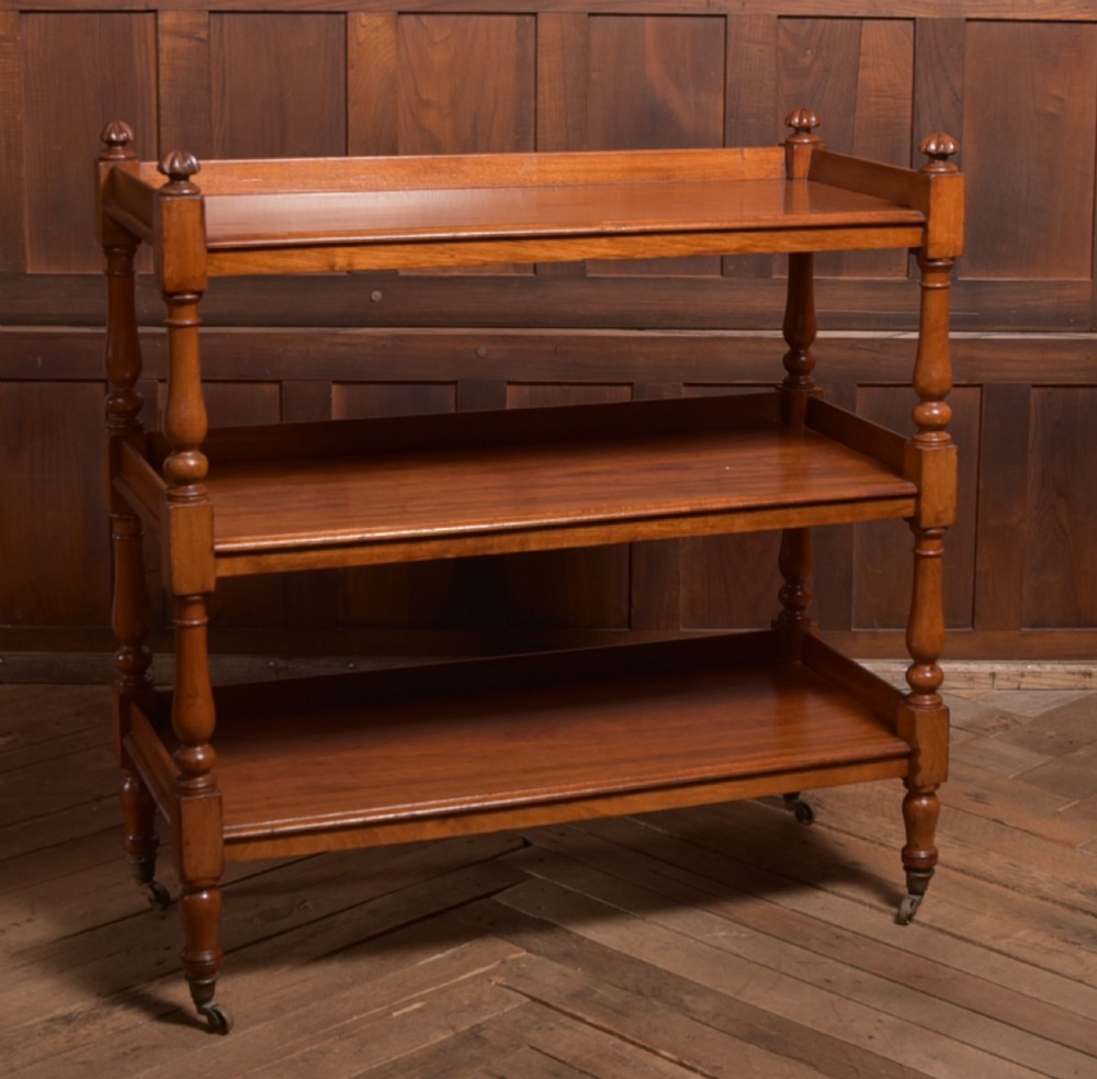 Victorian Mahogany Dumb Waiter View IV