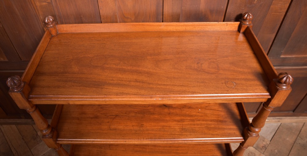 Victorian Mahogany Dumb Waiter View X