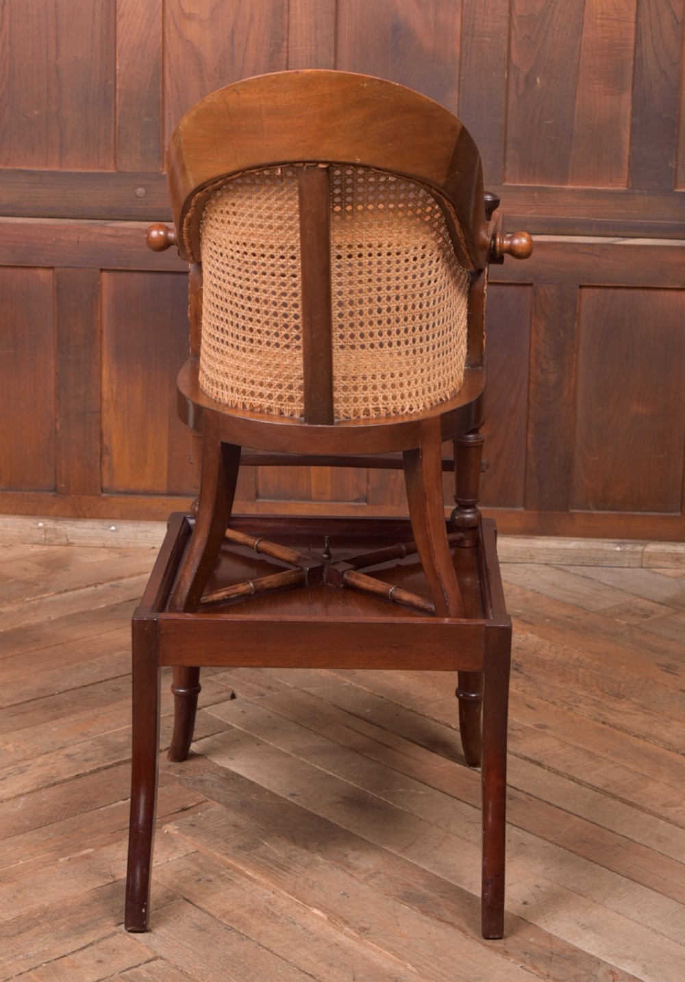 Edwardian Bergere High Chair View IV