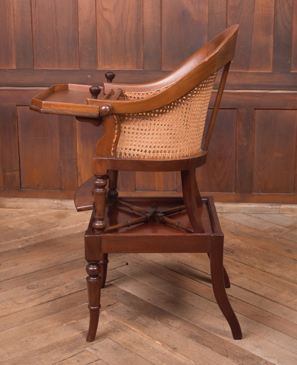 Edwardian Bergere High Chair View VII