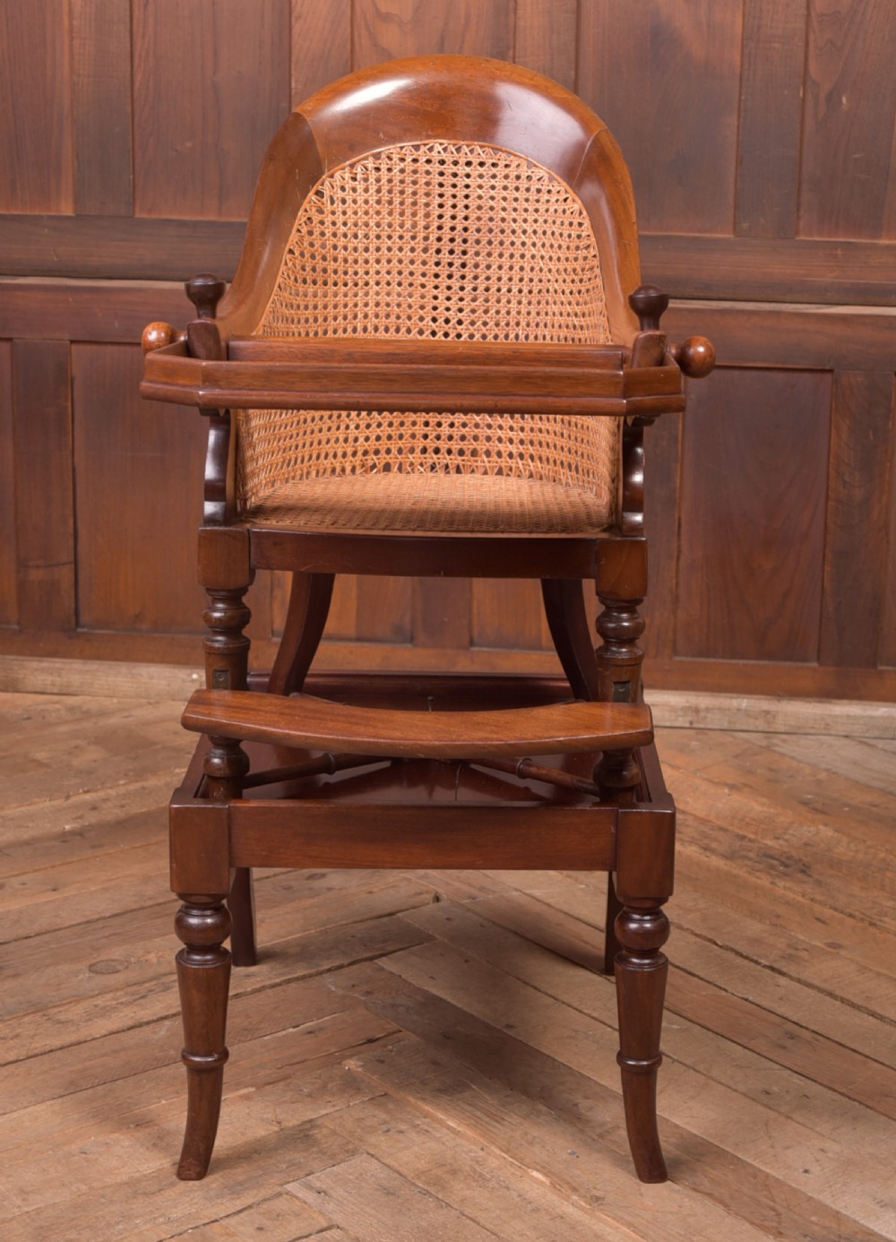 Edwardian Bergere High Chair View X
