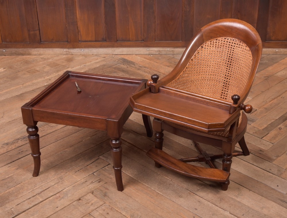 Edwardian Bergere High Chair View XI