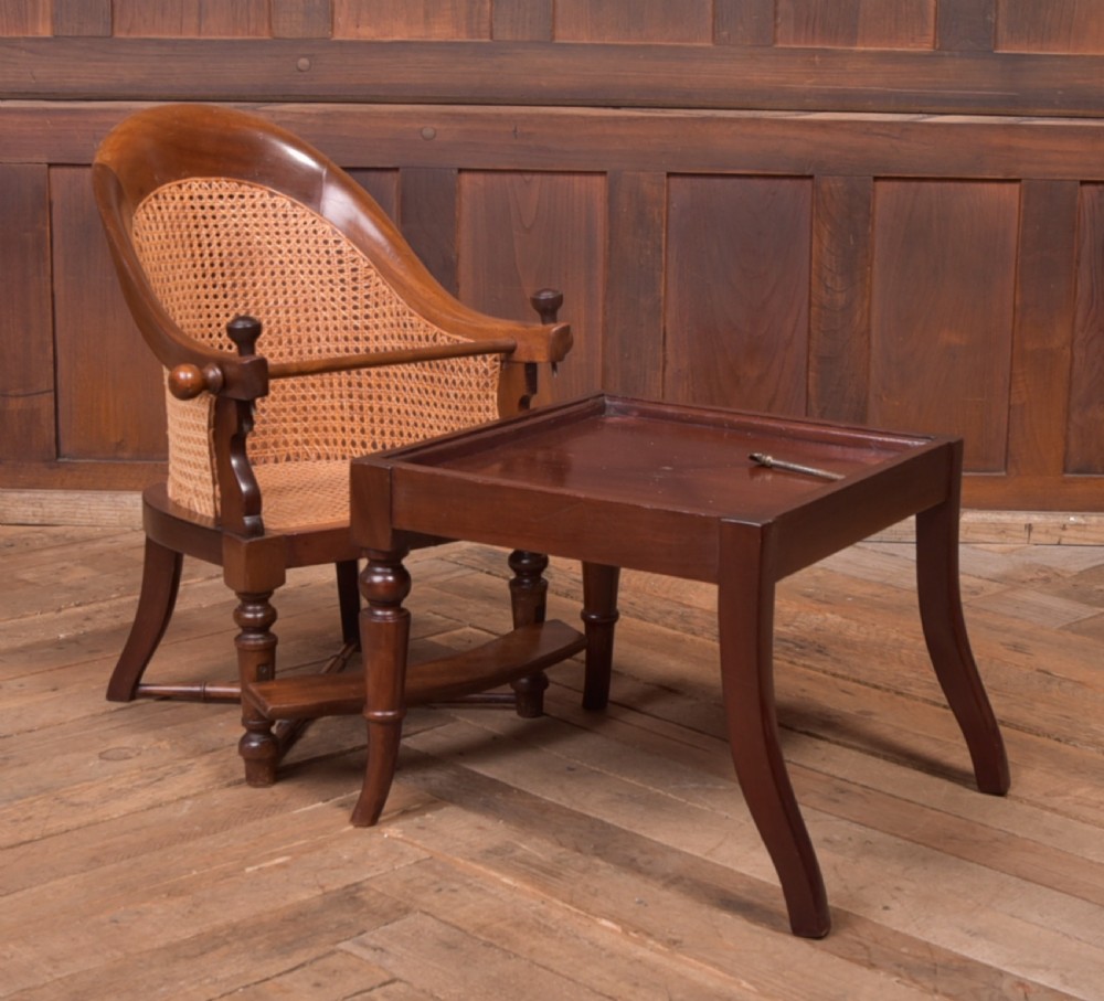 Edwardian Bergere High Chair View XII