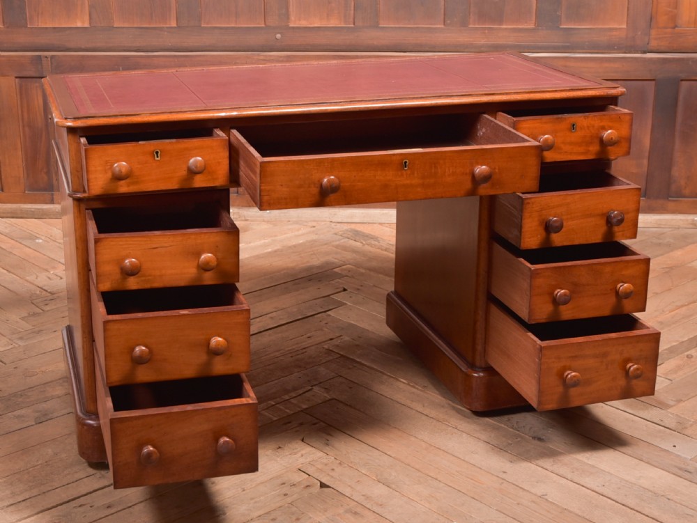 Victorian Mahogany Writing Desk View VI