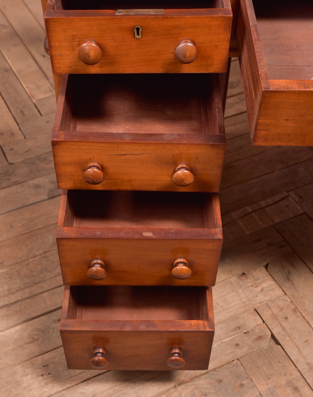 Victorian Mahogany Writing Desk View VII
