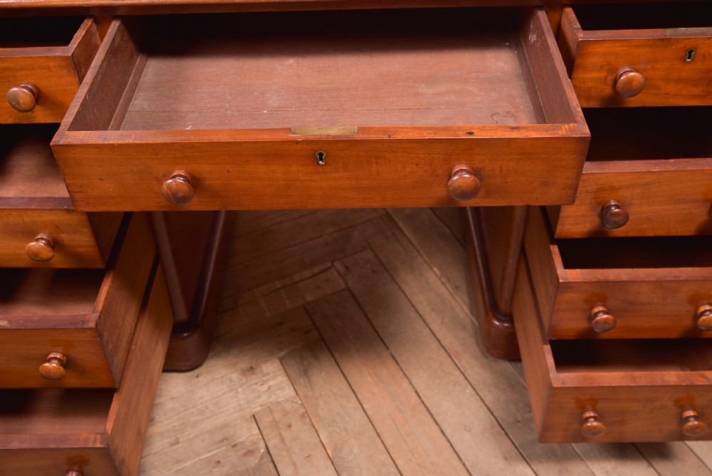 Victorian Mahogany Writing Desk View VIII