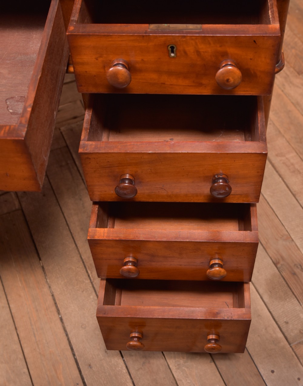 Victorian Mahogany Writing Desk View XI