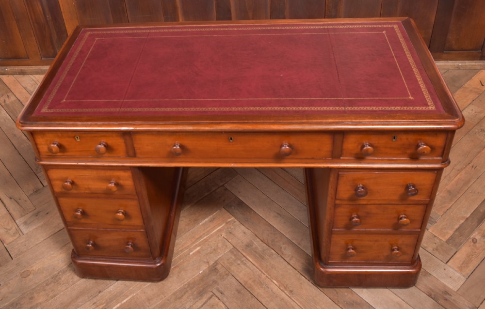 Victorian Mahogany Writing Desk View XIV