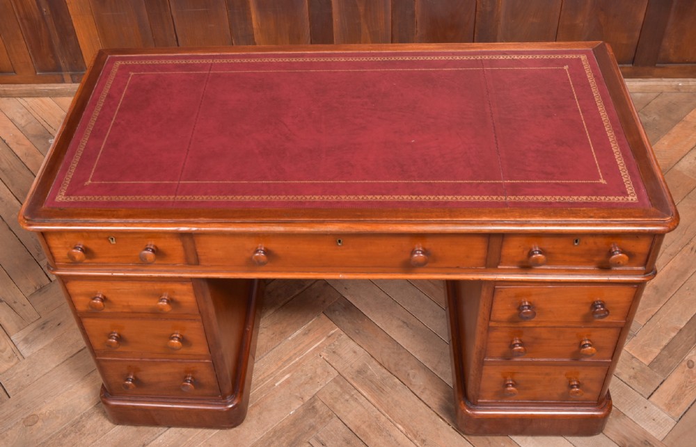Victorian Mahogany Writing Desk View XV
