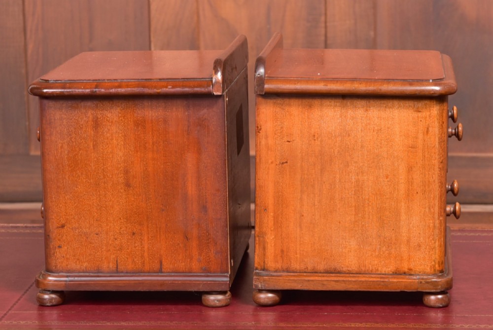 Pair of Mahogany Chest of Drawers View VIII