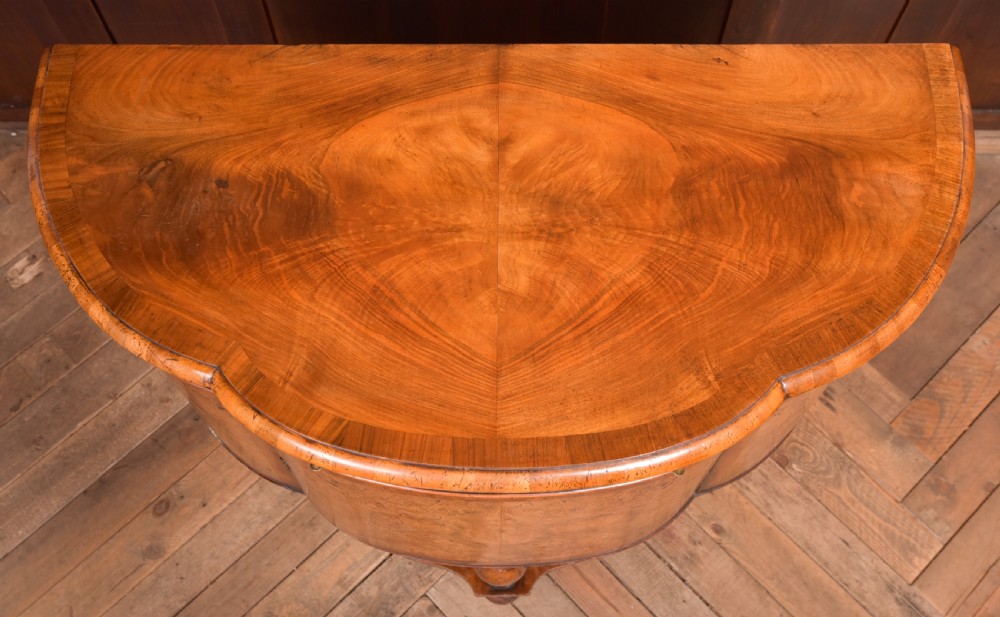 Walnut Demi Lune Cabinet View XII