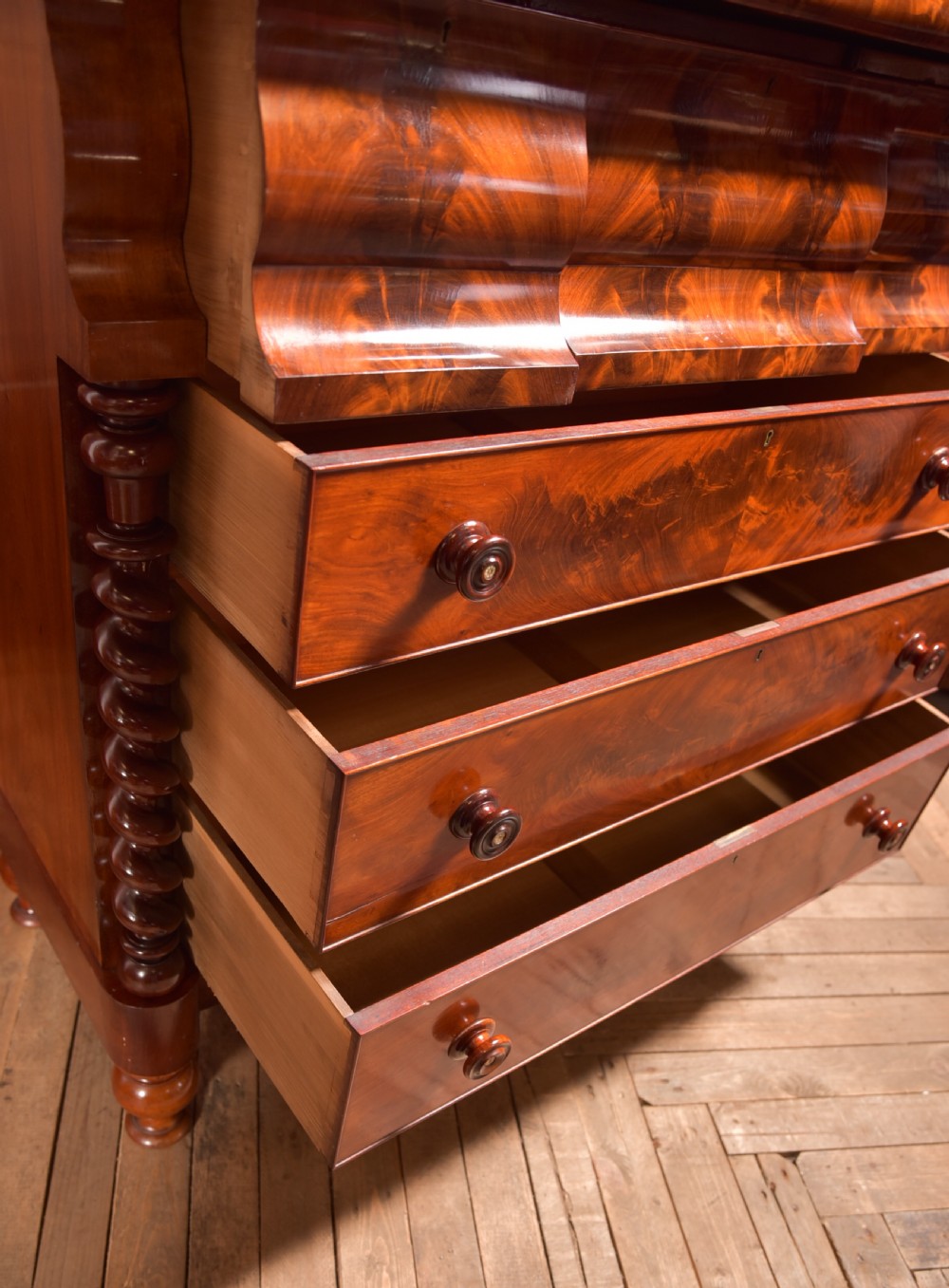 Victorian Mahogany Ogee View V