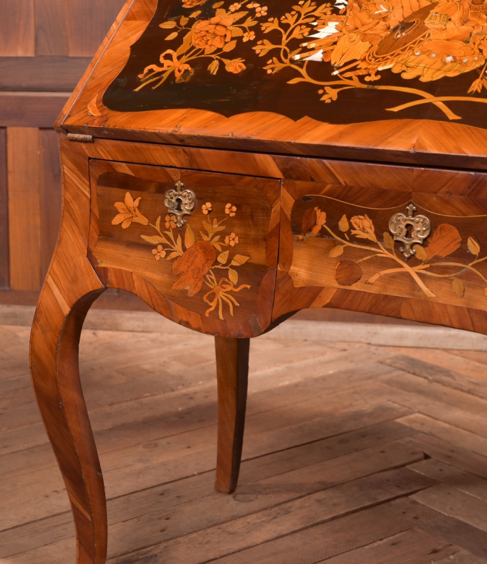 Continental Marquetry Writing Desk  View III