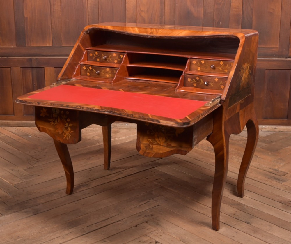 Continental Marquetry Writing Desk  View VI