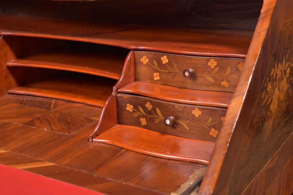 Continental Marquetry Writing Desk  View VII