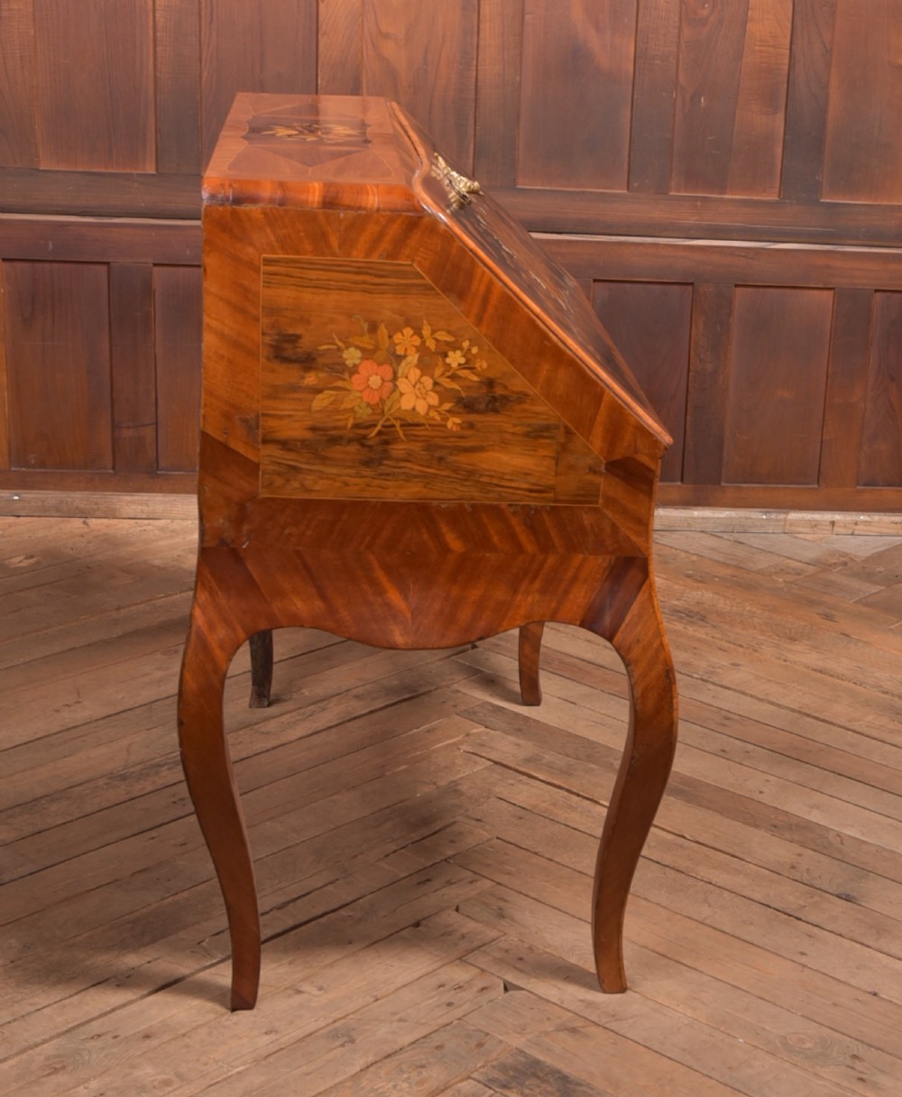 Continental Marquetry Writing Desk  View IX
