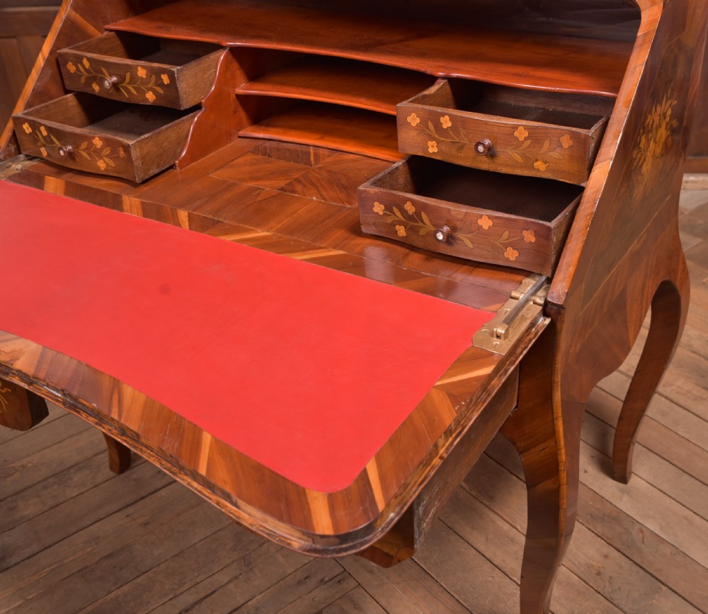 Continental Marquetry Writing Desk  View XIV