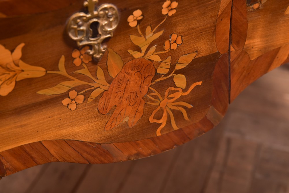 Continental Marquetry Writing Desk  View XVI