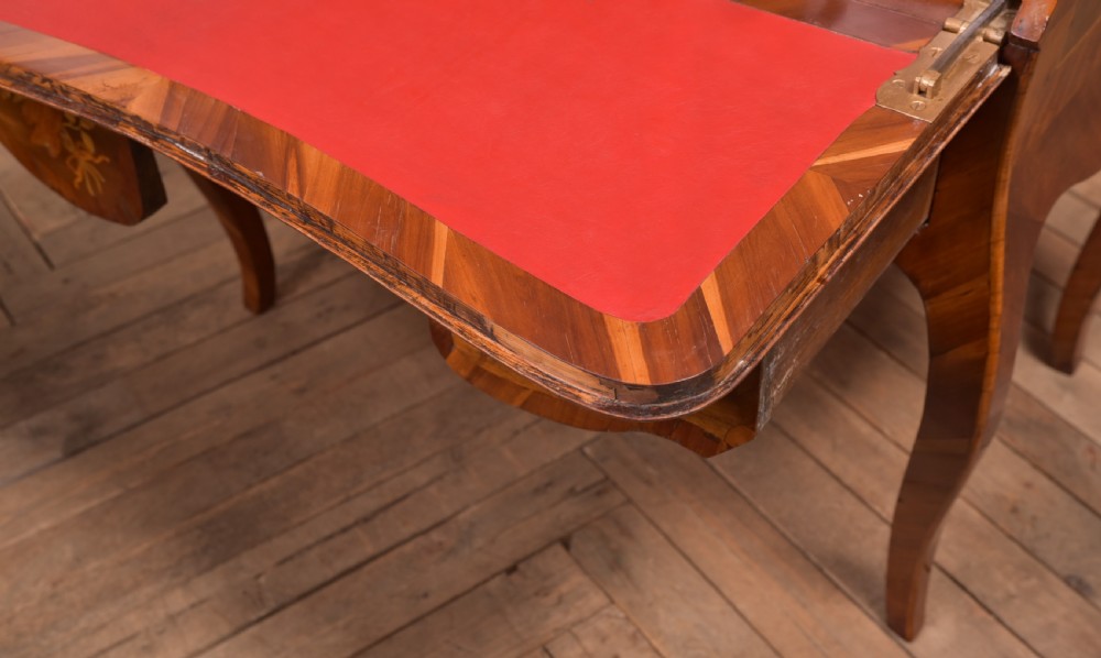 Continental Marquetry Writing Desk  View XX