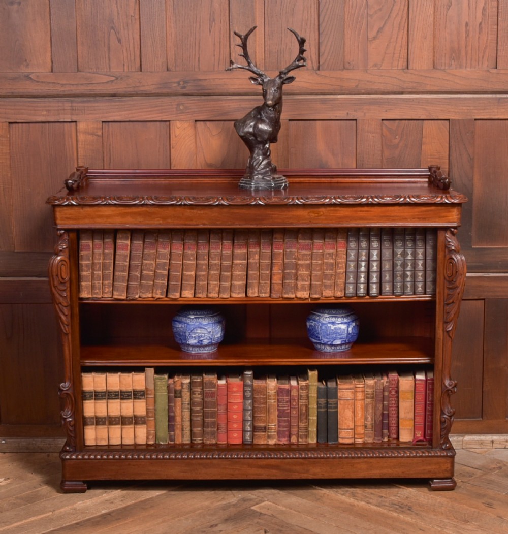 Victorian Open Bookcase