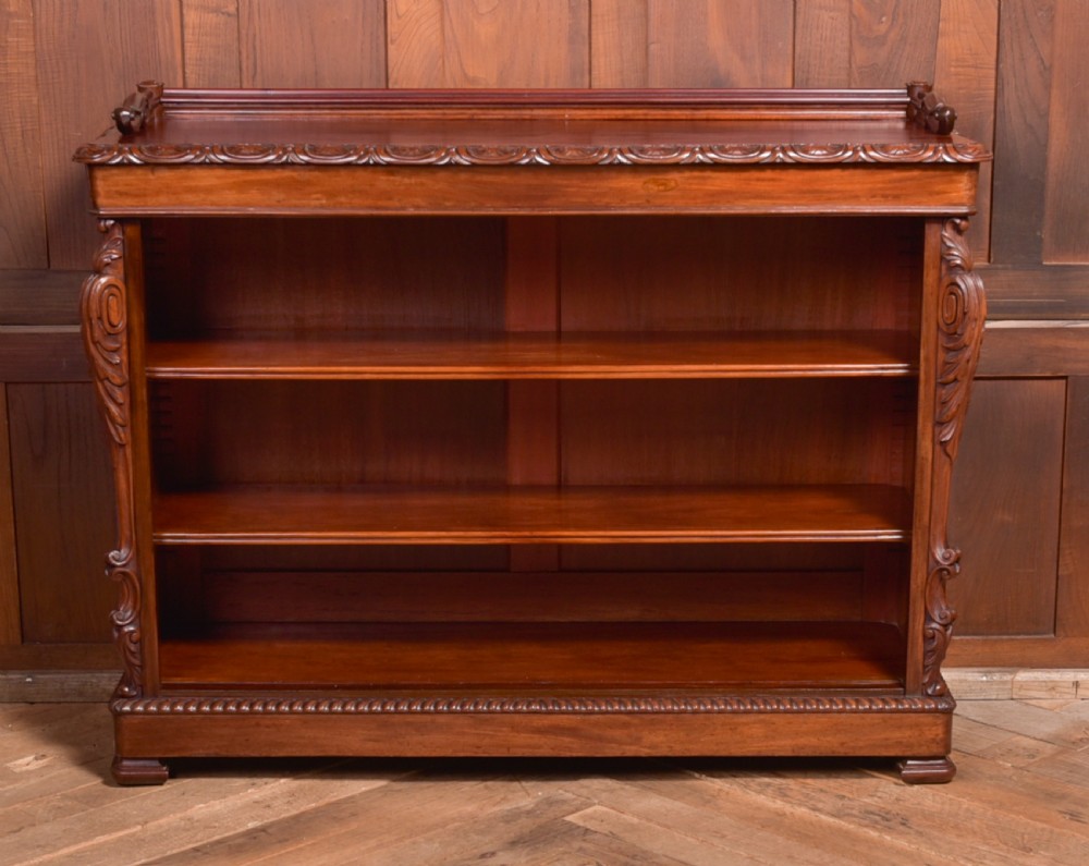 Victorian Open Bookcase View II