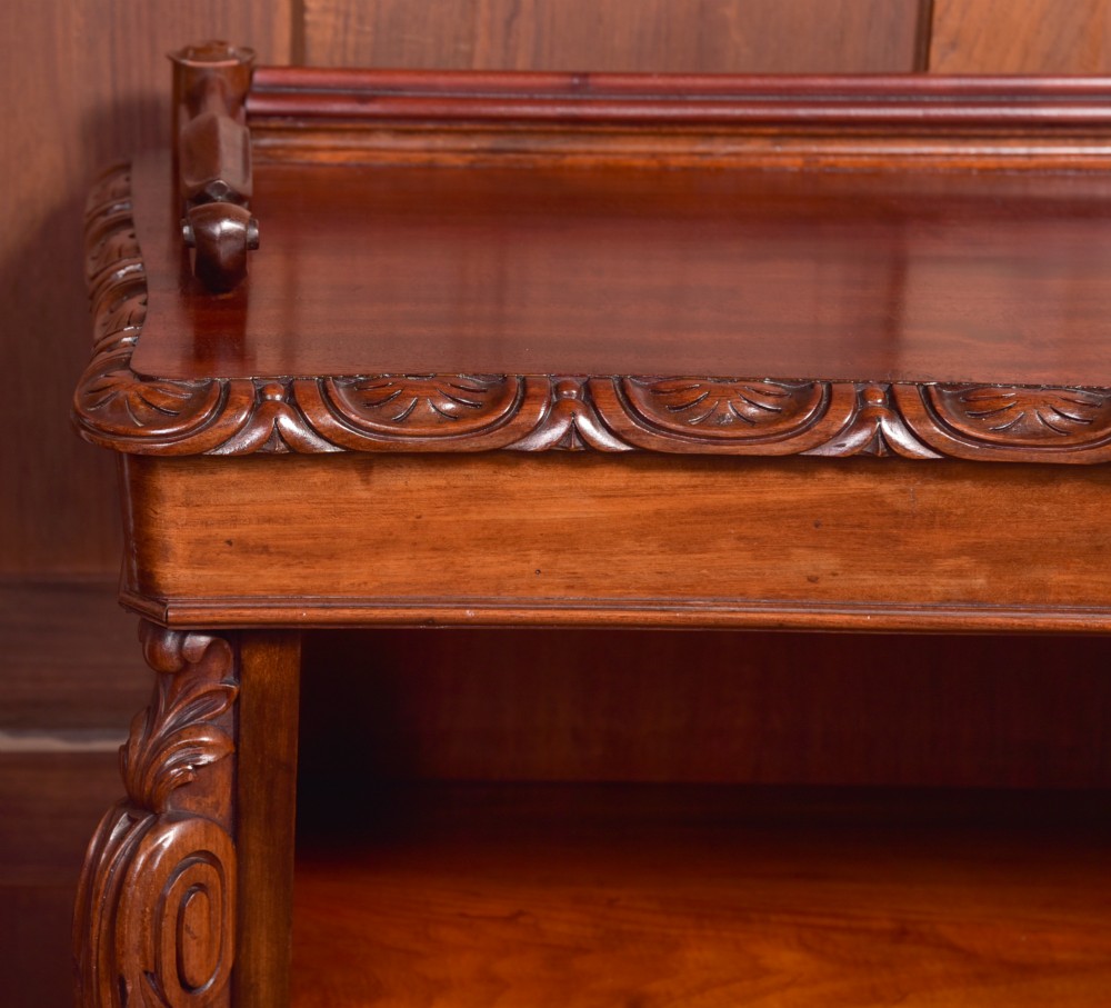 Victorian Open Bookcase View III
