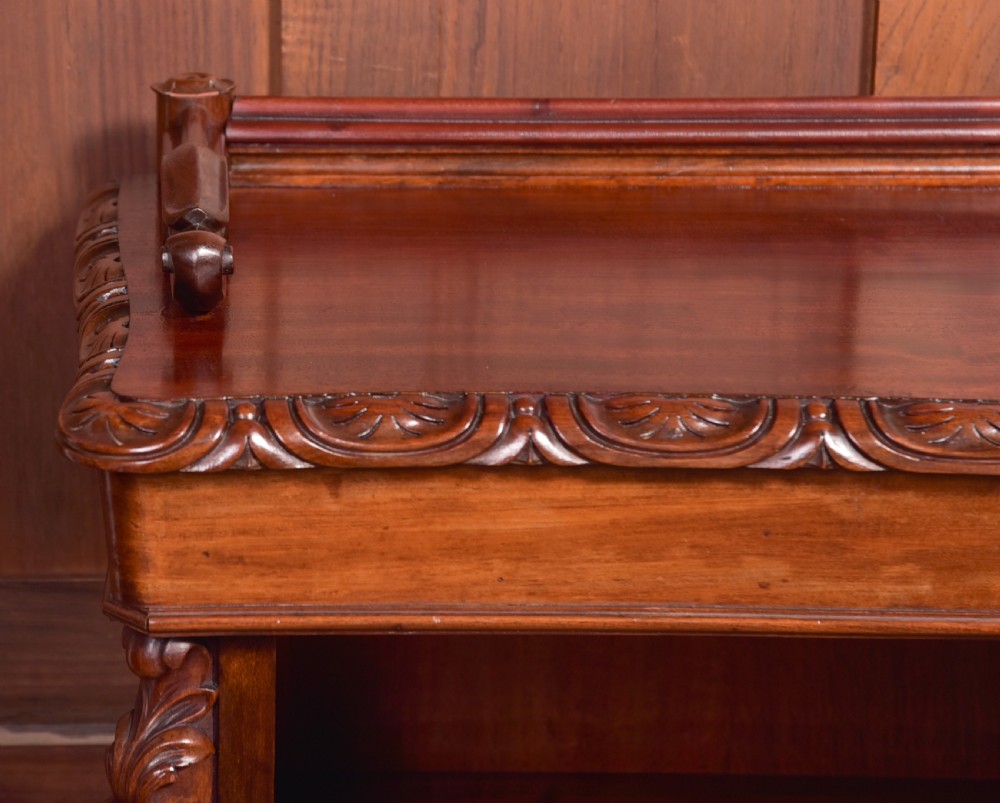 Victorian Open Bookcase View IV