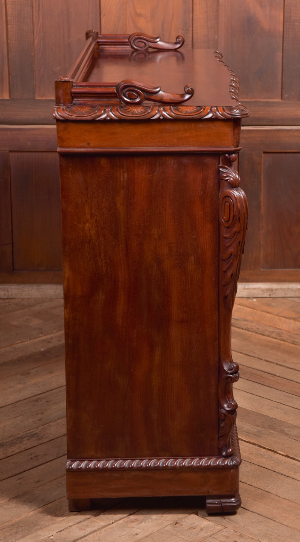 Victorian Open Bookcase View VII