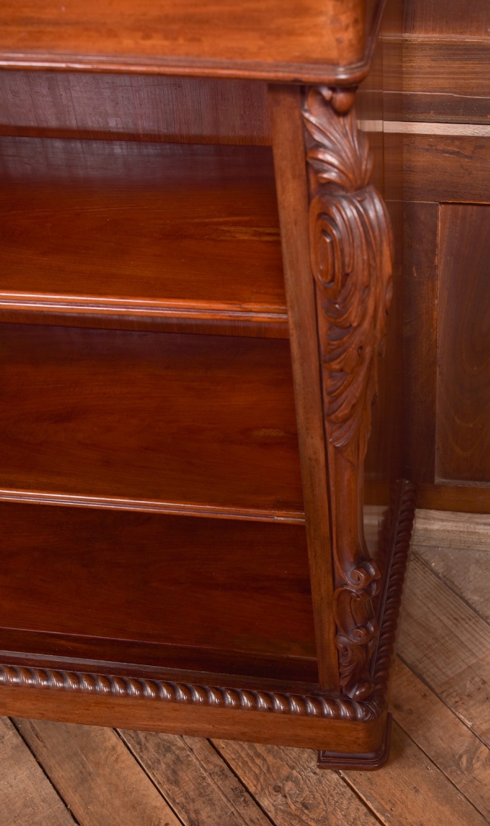 Victorian Open Bookcase View VIII