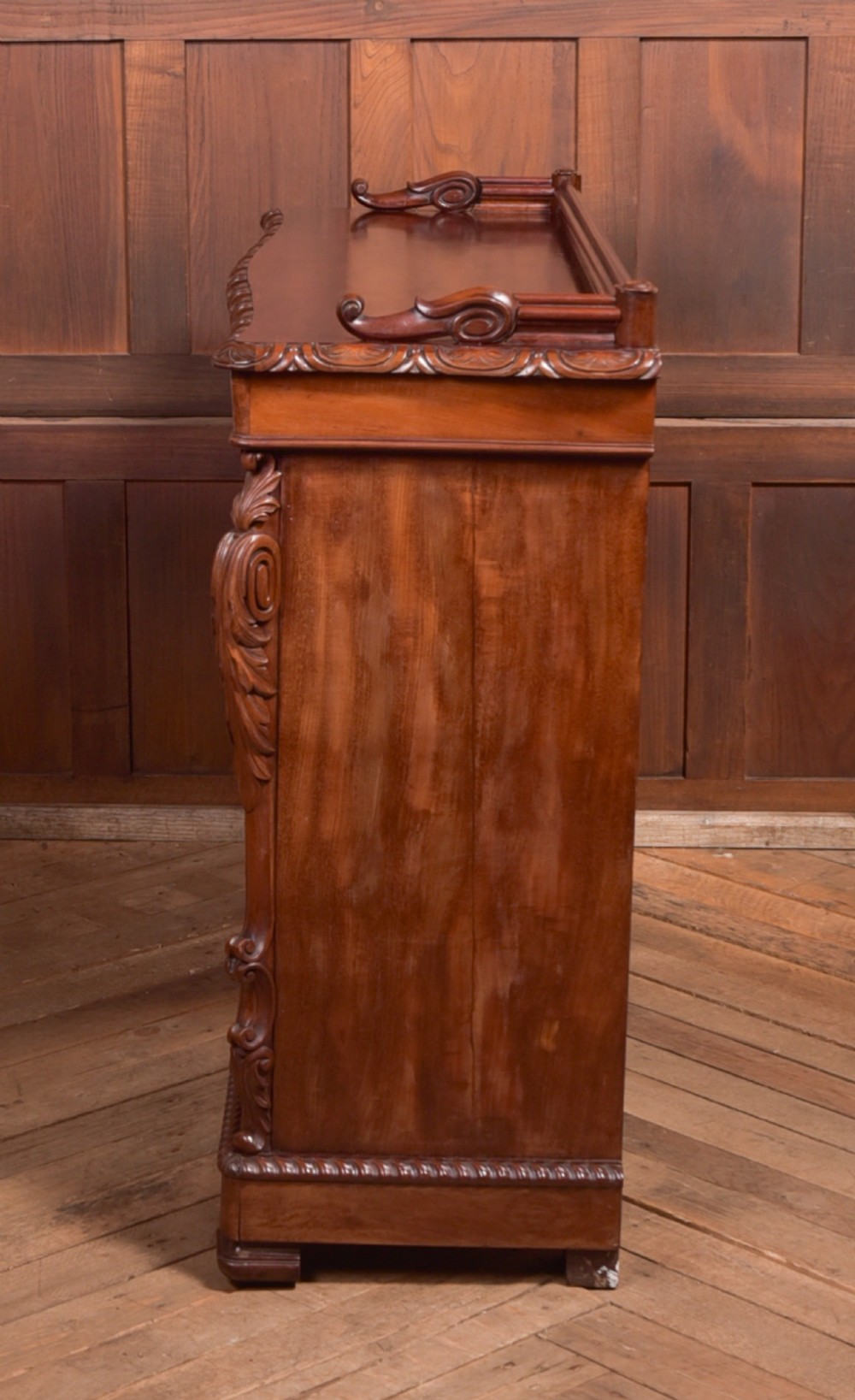 Victorian Open Bookcase View IX