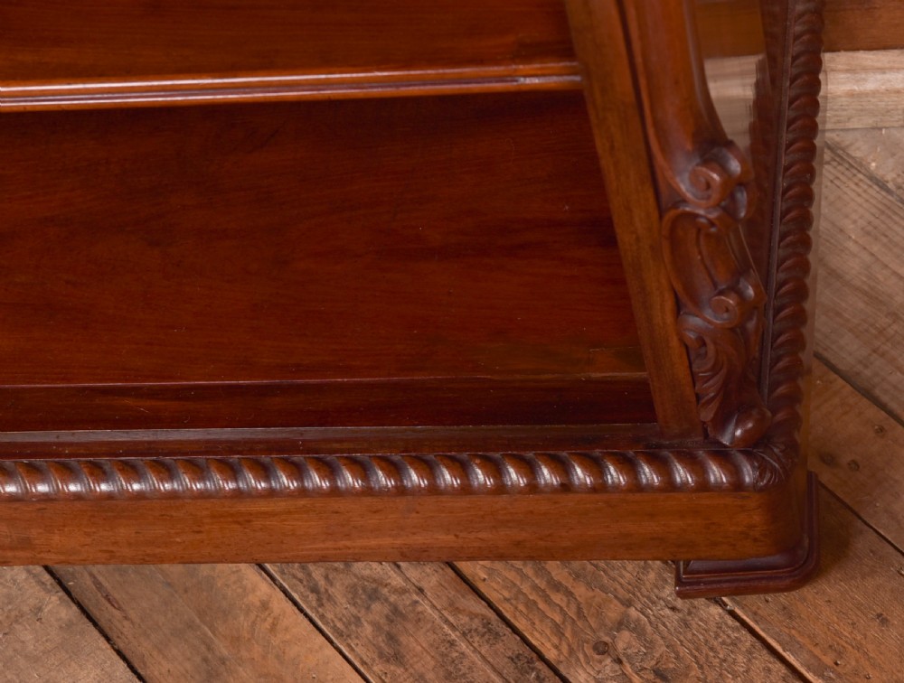 Victorian Open Bookcase View X