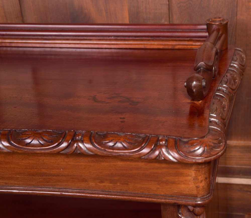 Victorian Open Bookcase View XII