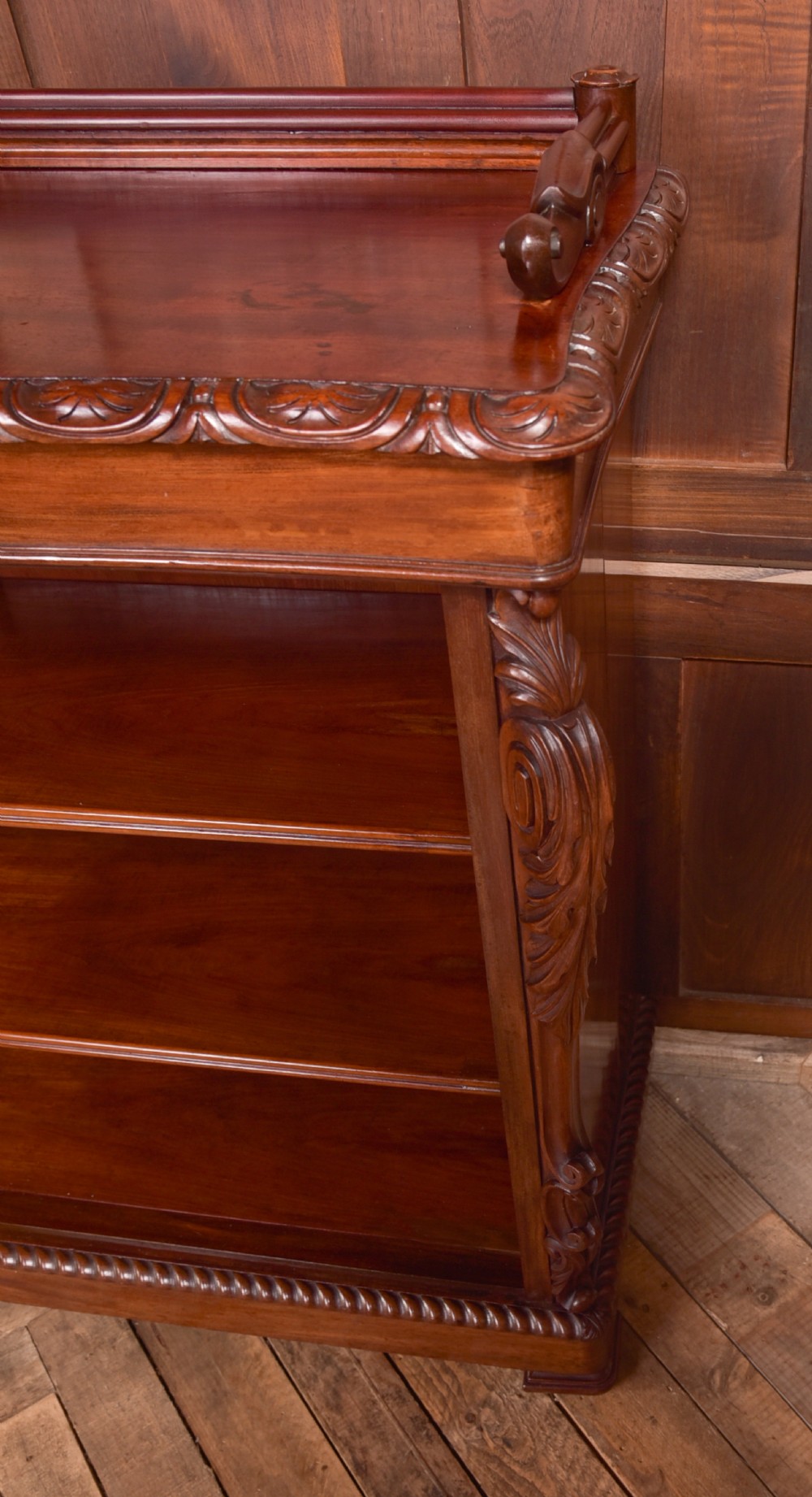 Victorian Open Bookcase View XIV