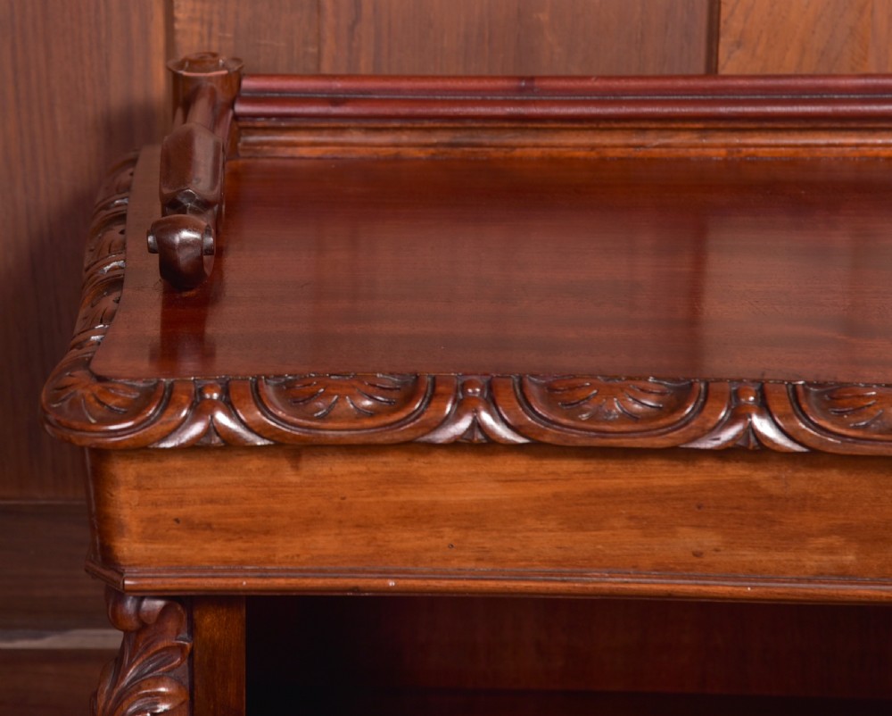 Victorian Open Bookcase View XV