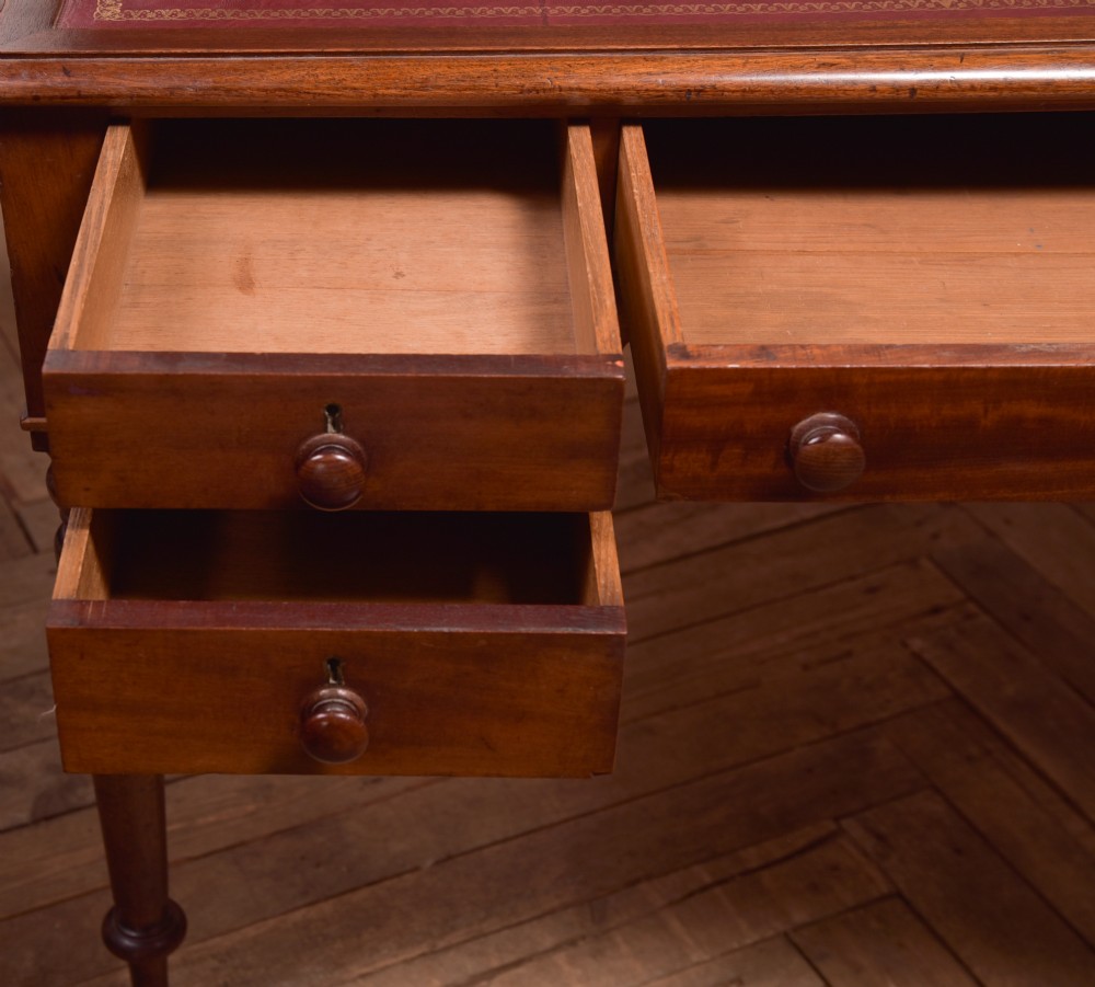 Victorian Mahogany Writing Desk View IV