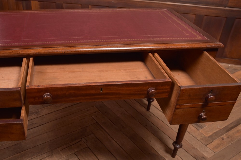 Victorian Mahogany Writing Desk View VI