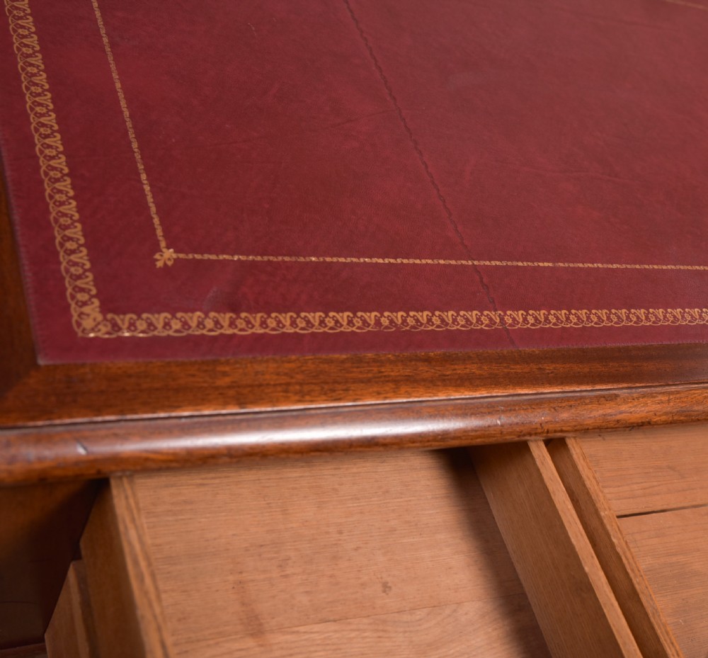 Victorian Mahogany Writing Desk View IX