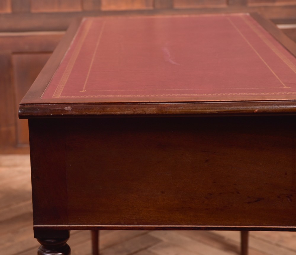 Victorian Mahogany Writing Desk View XI