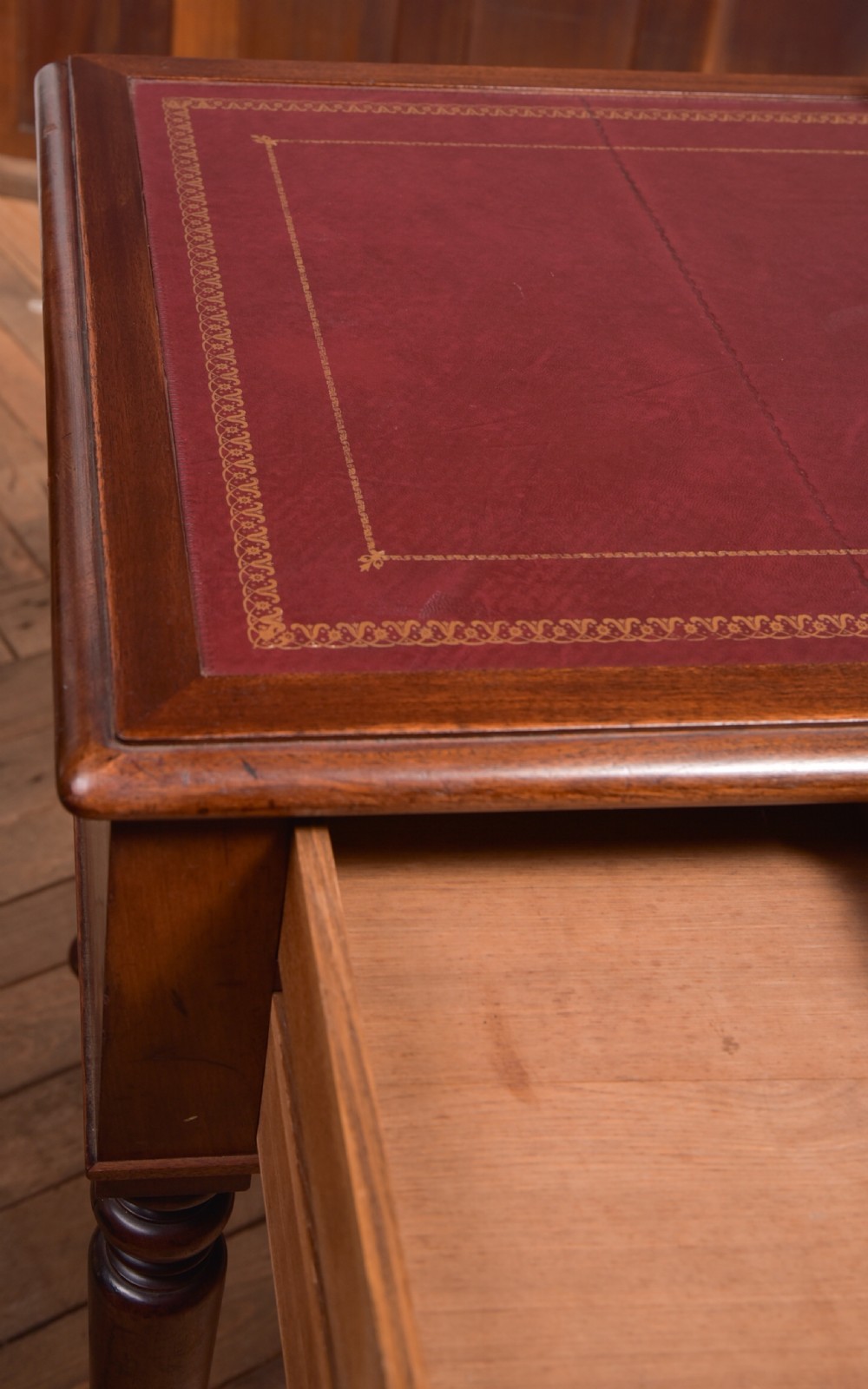 Victorian Mahogany Writing Desk View XVII