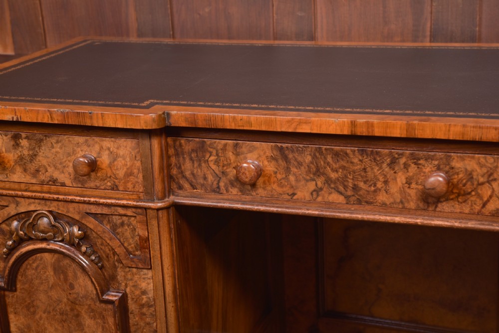 Victorian Walnut Writing Desk View II