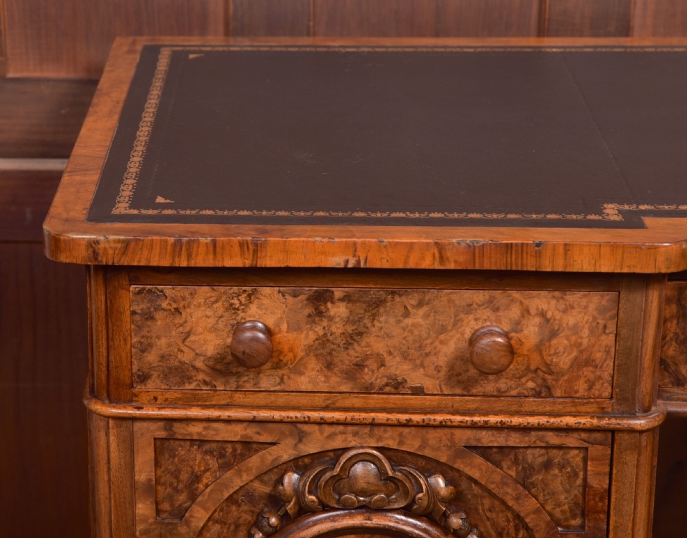 Victorian Walnut Writing Desk View III