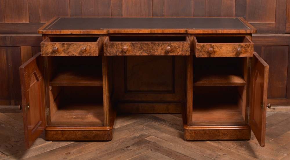 Victorian Walnut Writing Desk View IV