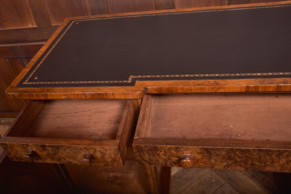 Victorian Walnut Writing Desk View VII