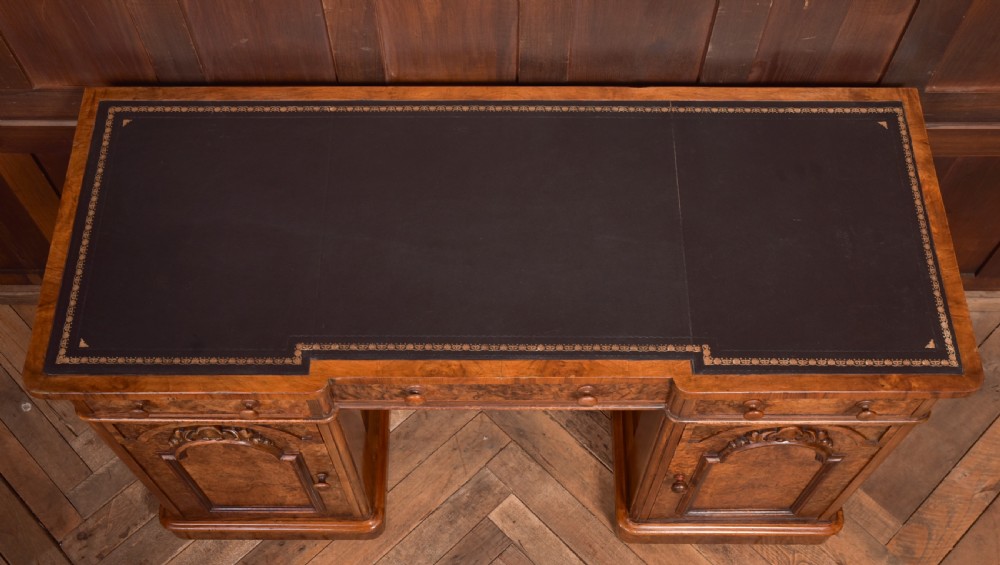 Victorian Walnut Writing Desk View IX
