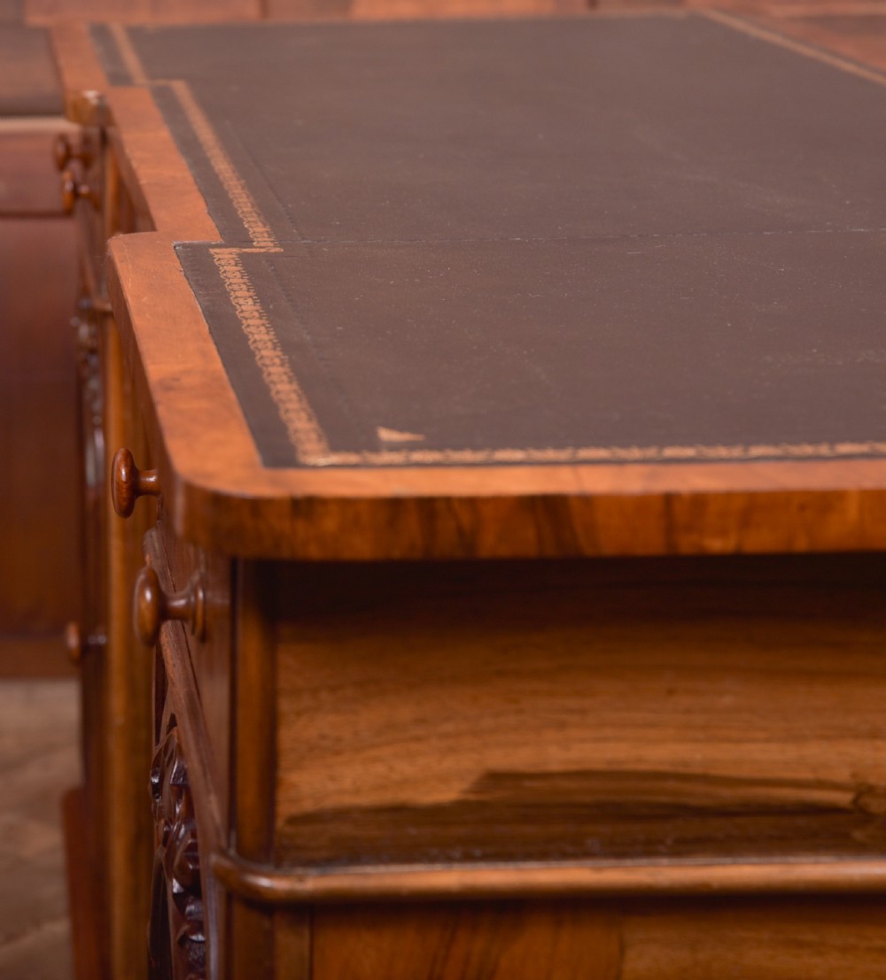 Victorian Walnut Writing Desk View XV