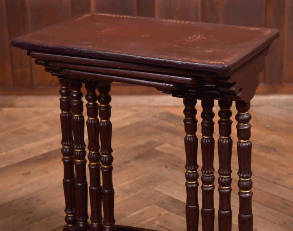 Oriental Nest of  4 Tables View II