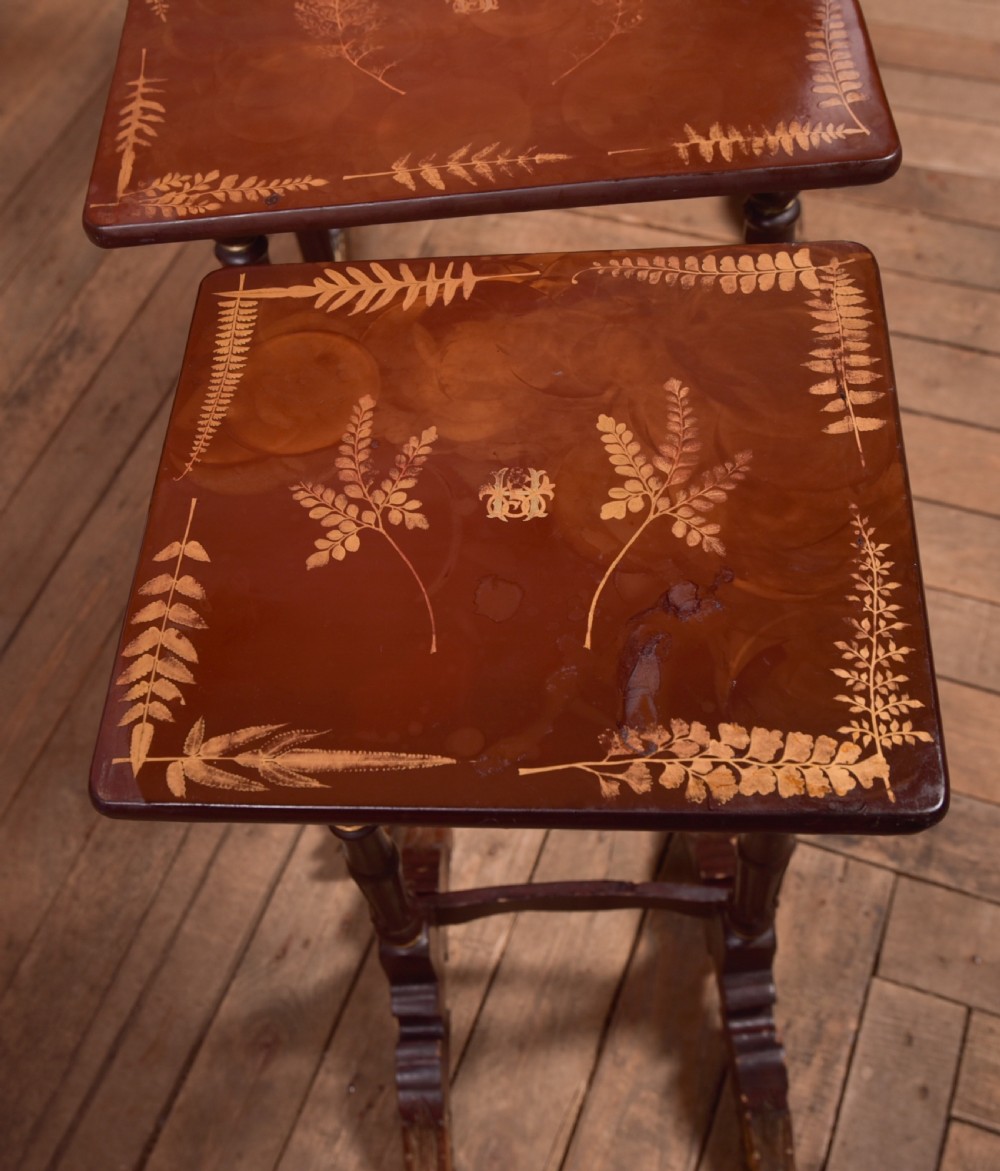 Oriental Nest of  4 Tables View VI