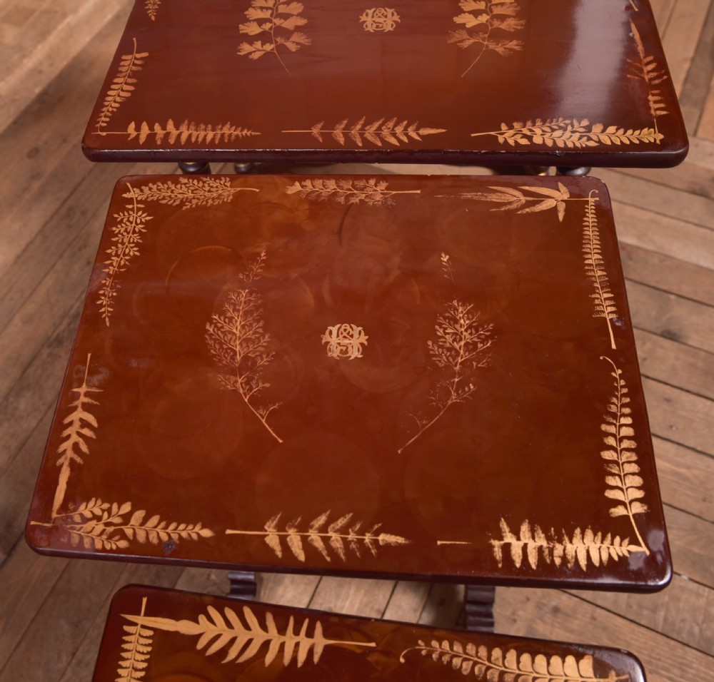 Oriental Nest of  4 Tables View VII